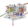 Playmobil - Salon de toilettage Color avec Crayola, coffret de jeu de création avec crayons pour personnages, 61 pièces, pour enfants dès 5 ans