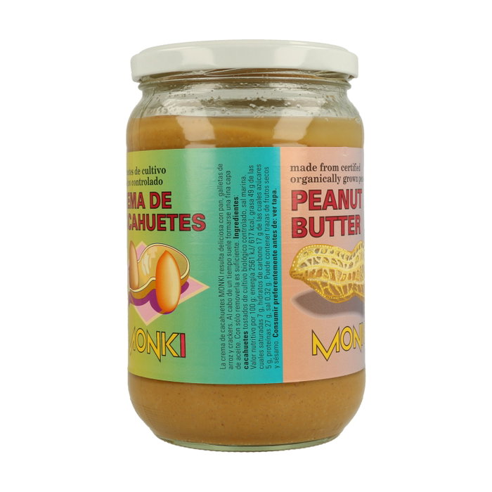 Monki Crème de cacahuète bio 650g Monki Crème de cacahuète bio 650g