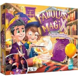 Dujardin Fabulus Magix - Jeu de société magique - Jeu de cartes et de baguette magique pour réaliser des sortilèges impressionnants