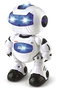 Ninco Robot Glob Radio-Commandé avec Lumières, Sons et Mouvements, Parle en Anglais 24 x 17 cm