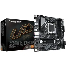 Gigabyte Carte mère B650M D3HP Socket AM5 DDR5 jusqu'à 7600 MHz, 2.5 GbE LAN, PCIe 4.0 M.2, USB 3.2 Gen 1 - Pour AMD Ryzen 7000/8000/9000