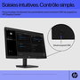 HP Écran V22v G5 54.5 cm (21.45") Full HD 75 Hz avec AMD FreeSync™ et gestion des câbles - Écran pour productivité
