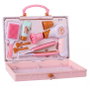 JAKKS PACIFIC Nécessaire de Coiffure Mallette Princesses Disney Jouet Enfant +3 Ans avec Sèche-Cheveux Sonore, Fer à Lisser, Brosse et Accessoires