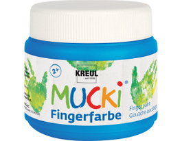 Kreul Peinture à doigts MUCKI bleu 150ml