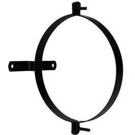 WOLFPACK LINEA PROFESIONAL Collier de serrage pour tuyau de poêle vitrifié avec support, 200 mm (2 unités)