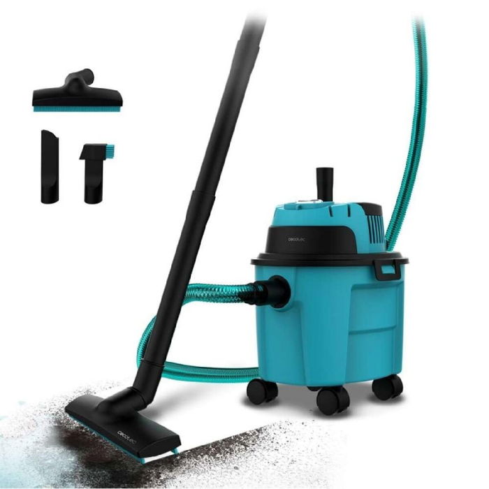 Aspirateur à sec et humide Cecotec Conga Rockstar Wet & Dry Compact Garden Bleu 1000 W Aspirateur à sec et humide Cecotec Conga Rockstar Wet & Dry Compact Garden Bleu 1000 W