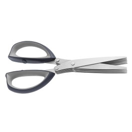 Berghoff Ciseaux à herbes 5 lames avec brosse de nettoyage et manche antidérapant