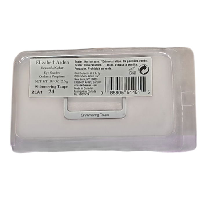 Elizabeth Arden Fard à Paupières Mono Powder Beautiful Color - Nuance 24 Taupe Scintillant - 2.5 g - Produit Testeur Elizabeth Arden Fard à Paupières Mono Powder Beautiful Color - Nuance 24 Taupe Scintillant - 2.5 g - Produit Testeur