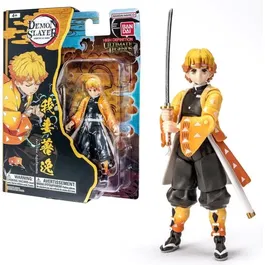 Bandai VE88962 - Figurine d'action Ultimate Legends HD Demon Slayer 12 cm - Zenitsu Agatsuma - Boîte collector