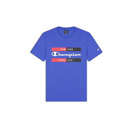 T-shirt à manches courtes homme Champion Bleu S