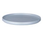Vessia Plat à dessert 20 cm lisse bleu en céramique (Set de 24)