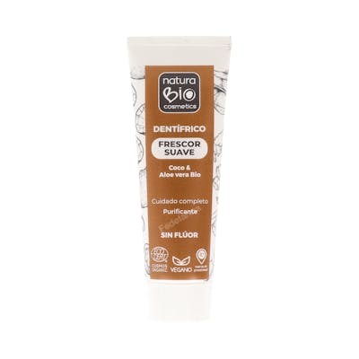 NATURABIO Dentifrice douceur aloe vera et coco bio 75 ml NATURABIO Dentifrice douceur aloe vera et coco bio 75 ml