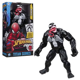 Hasbro Marvel Spider-Man Figurine Venom Titan Series Deluxe 30 cm, Jouet Super-Héros Enfant à Partir de 4 Ans