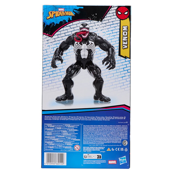 Hasbro Marvel Figura Deluxe Venom Spider-Man 30 cm G2717 - Figurine de Collection +4 Ans - Version Multi-langues (Anglais, Français, Allemand, Italien, Portugais, Espagnol)