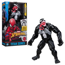 Hasbro Marvel Figura Deluxe Venom Spider-Man 30 cm G2717 - Figurine de Collection +4 Ans - Version Multi-langues (Anglais, Français, Allemand, Italien, Portugais, Espagnol)