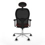 Piqueras y Crespo Chaise de Bureau Jorquera 3D086N1 Orange Foncé