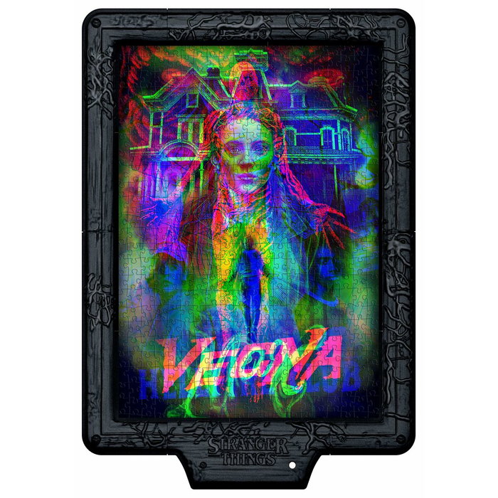 Clementoni Puzzle Stranger Things Vecna - Cadre Lumineux LED - 520 pièces Clementoni Puzzle Stranger Things Vecna - Cadre Lumineux LED - 520 pièces