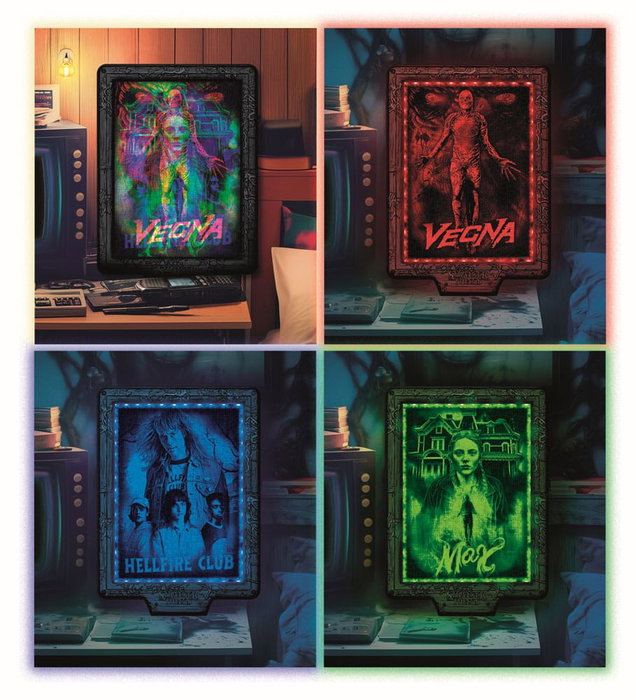 Clementoni Puzzle Stranger Things Vecna - Cadre Lumineux LED - 520 pièces Clementoni Puzzle Stranger Things Vecna - Cadre Lumineux LED - 520 pièces
