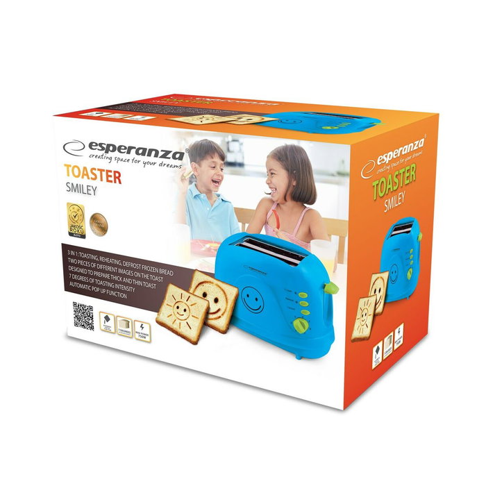 Esperanza EKT003B Bleu 750 W