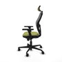 Piqueras y Crespo Chaise de Bureau Jorquera 3D036N2 Vert Olive