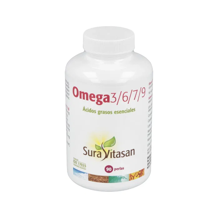 Sura Vitasan Omega 3-6-7-9 90 perles Sura Vitasan Omega 3-6-7-9 90 perles