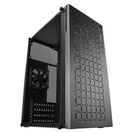 Mars Gaming MC-1000M Boîtier PC Ultra-Compact MicroATX Mini-ITX avec Ventilateur FDB et Panneau MESH