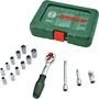 Bosch Set de cliquets 1/4" 15 pièces avec douilles et coffret - Grande qualité