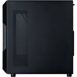 ZALMAN I3NEOV2FRGBBK Boîtier PC Gamer Moyen Tour ATX, Façade Mesh, Noir, 4 Ventilateurs RGB 120mm, Port USB Type-C, Fenêtre Verre Trempé