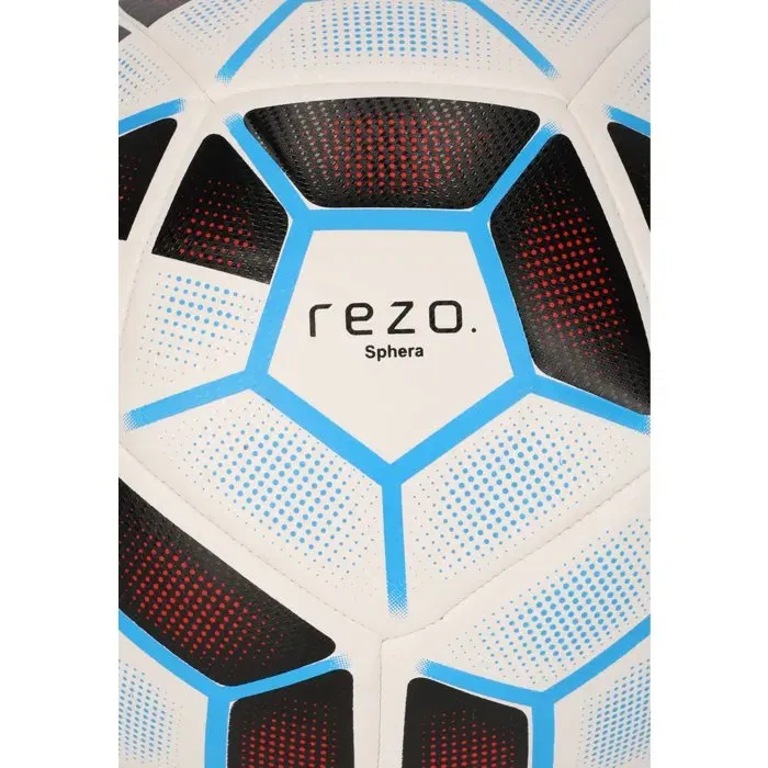 Sphera Ballon de Football Taille 5, Revêtement TPU Durable et Poche en Caoutchouc pour Rebond Optimal, Bleu