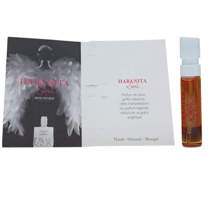 Molinard Habanita L'Esprit Eau de Parfum pour femmes 1 ml Flacon Molinard Habanita L'Esprit Eau de Parfum pour femmes 1 ml Flacon