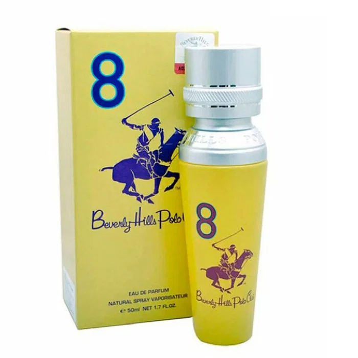 Beverly Hills Polo Club No.8 Eau de Parfum pour Femme 50 ml