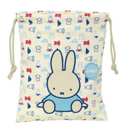 Safta Buddy - Sac à goûter enfant Miffy recyclé et imperméable, 20 x 25 cm