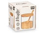 VIVALTO Sucrier en Borosilicate avec Couvercle en Bambou 500ml