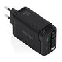Chargeur mural Aisens ASCH-65W3P071-BK Noir