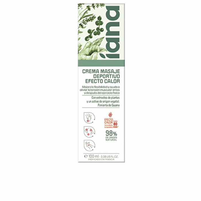 IANA Crème de massage effet chaleur IANA Crème de massage effet chaleur