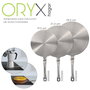 ORYX Adaptateur pour induction en acier inoxydable Ø 21,5 cm