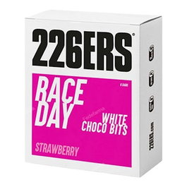 226ERS Pack de 6 barres Race Day Bar Choco Bits Fraise 40g