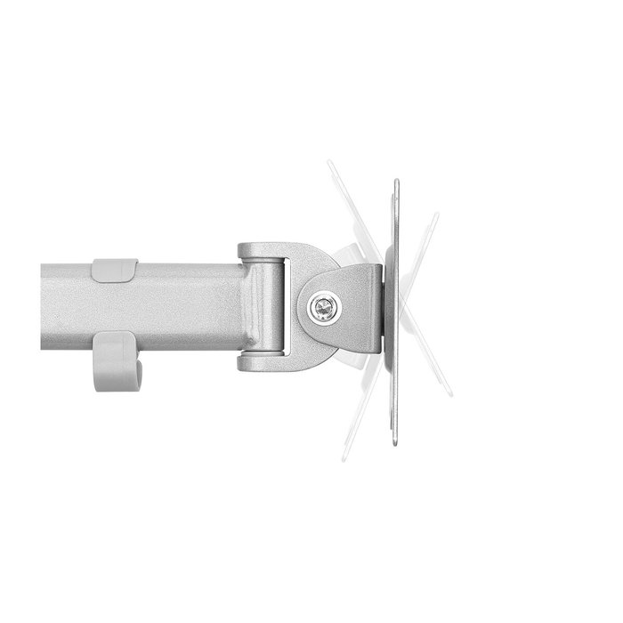 Neomounts NM-D135DSILVER Support de TV de bureau 10-27 pouces Argenté