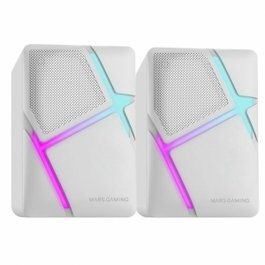 Mars Gaming MSHW Haut-parleurs 2.0 Blanc