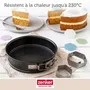 Zenker Lot de 2 mini moules à manqué à charnière 16 cm et 18 cm en acier antiadhésif pour petites portions