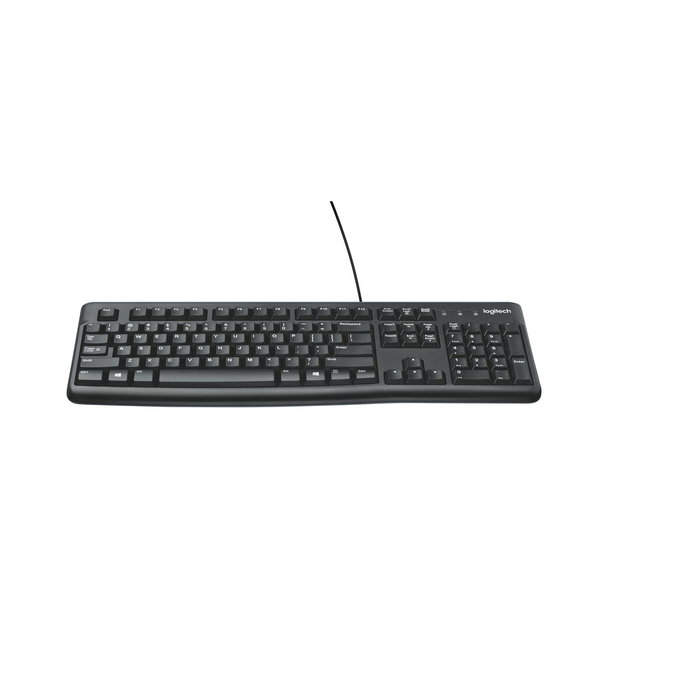 Logitech K120 Clavier Filaire USB Noir QWERTY