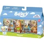 Bluey - Pack de 4 Figurines - La Famille en Cuisine - Inclut Bluey, Bingo, Bandit, Chilli et Accessoires dont la Pavlova