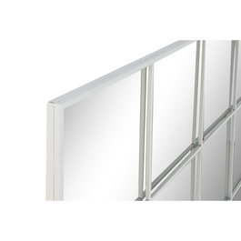 Miroir mural Home ESPRIT Blanc Fenêtre Scandi 122 x 2 x 122 cm