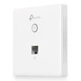 TP-Link EAP115-Wall Point d'accès sans fil N 300Mbps mural, gestion cloud Omada SDN, PoE 802.3af, 2 ports RJ-45