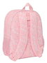 Safta Mochila Adapt.Carro Miffy "Flores" 33x42x14 cm - Sac à dos transformable pour landau, motifs fleurs, pour enfant dès 3 ans