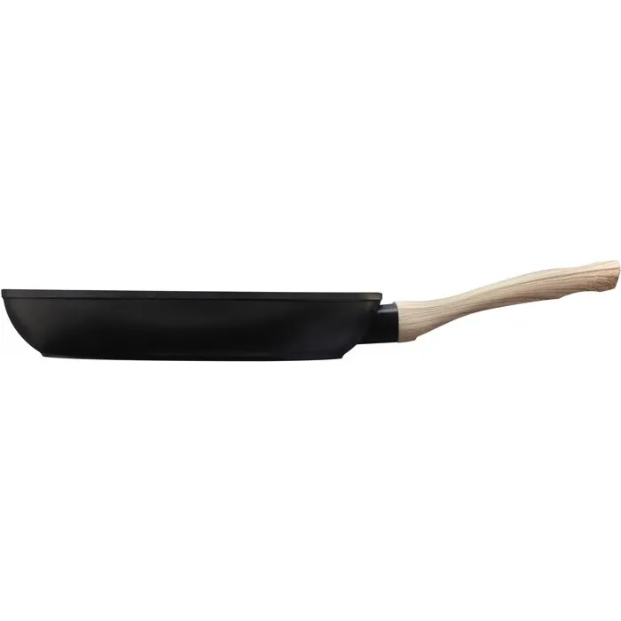 Pyrex - Poele Cook & Care - 26 cm - Anti-adherent - Compatible Induction et tous feux - Revetement ceramique sans PFAS - Poignee Soft-Touch - Aluminium 100% recycle