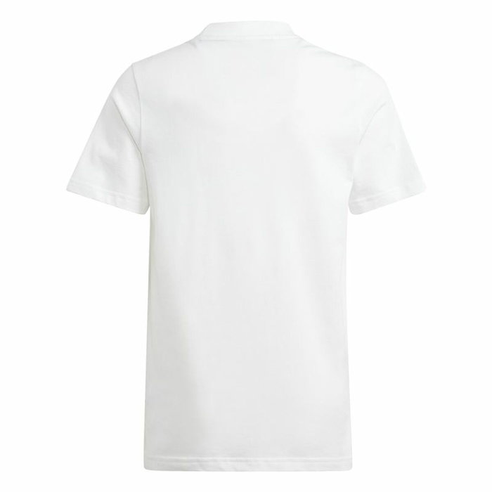 T shirt à manches courtes Enfant Adidas U Sl Blanc