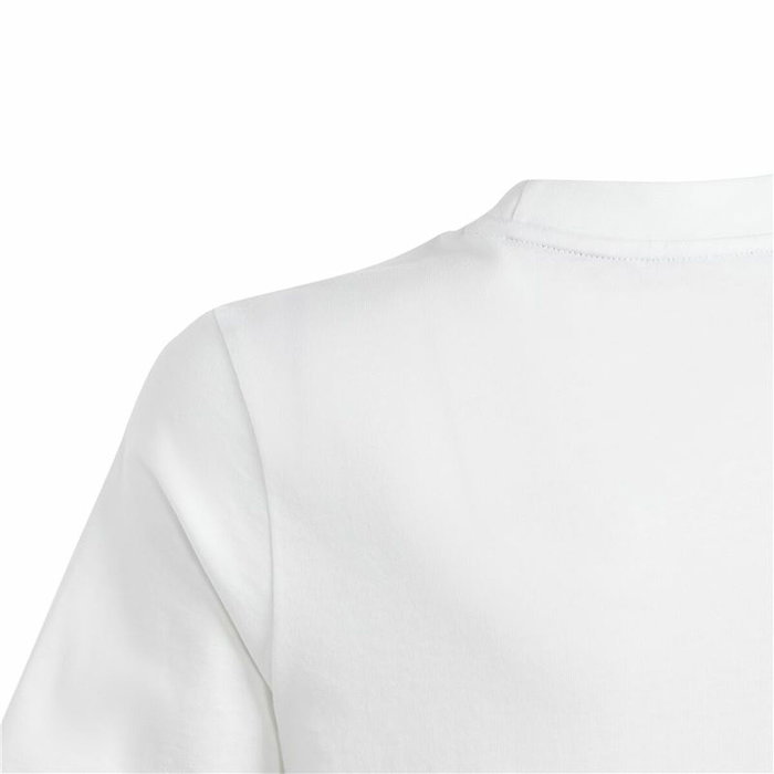 T shirt à manches courtes Enfant Adidas U Sl Blanc