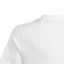 T shirt à manches courtes Enfant Adidas U Sl Blanc