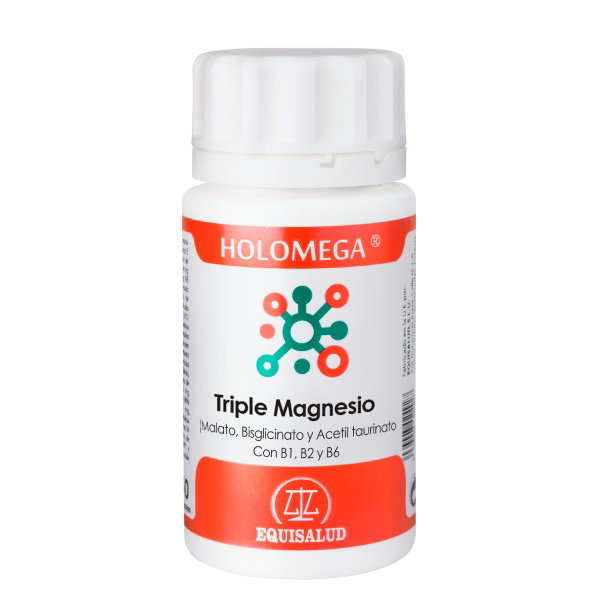 EQUISALUD HOLOMEGA TRIPLE MAGNESIO 50 capsules EQUISALUD HOLOMEGA TRIPLE MAGNESIO 50 capsules